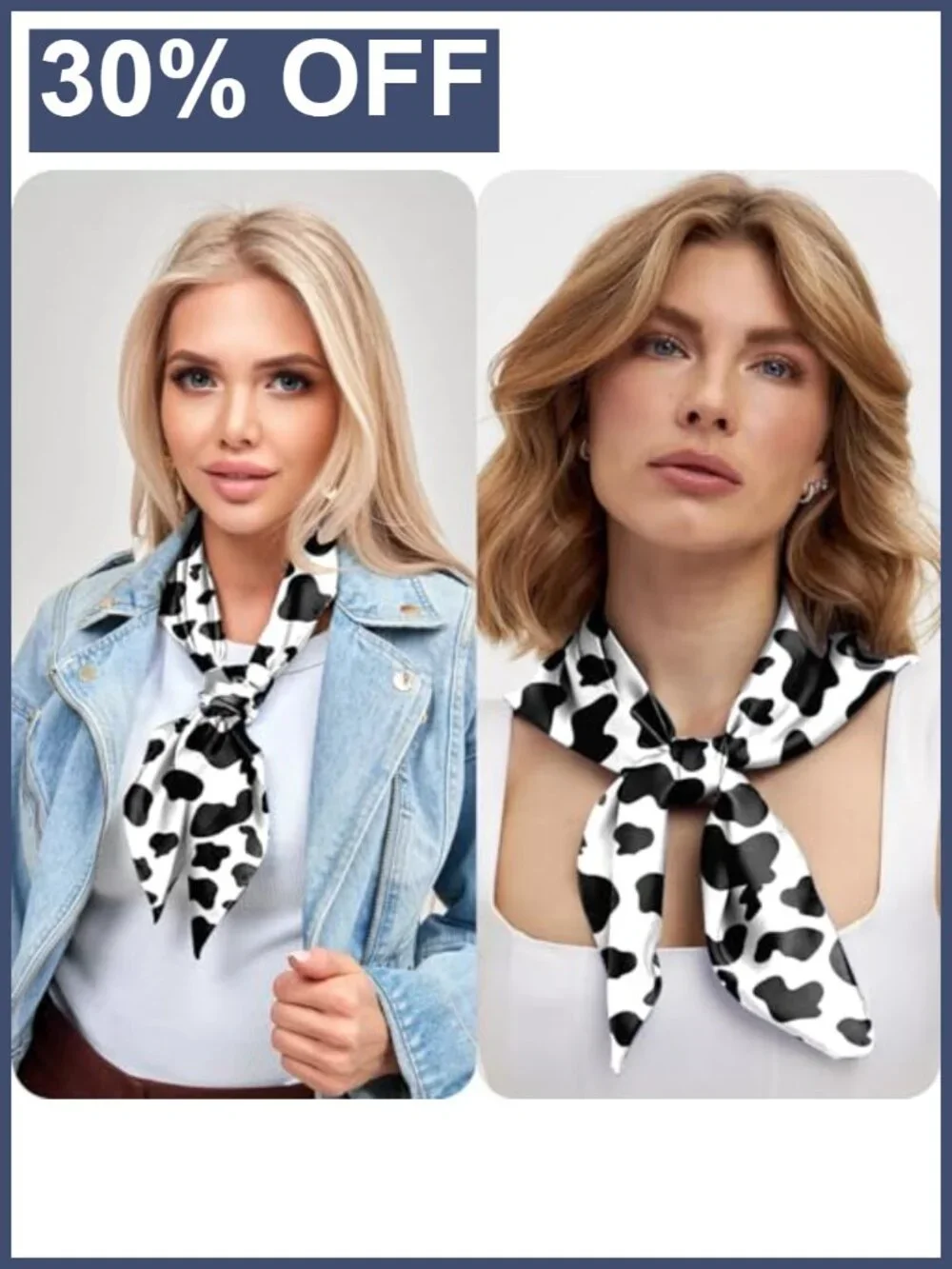 Large Square Satin Scarf 27.5
